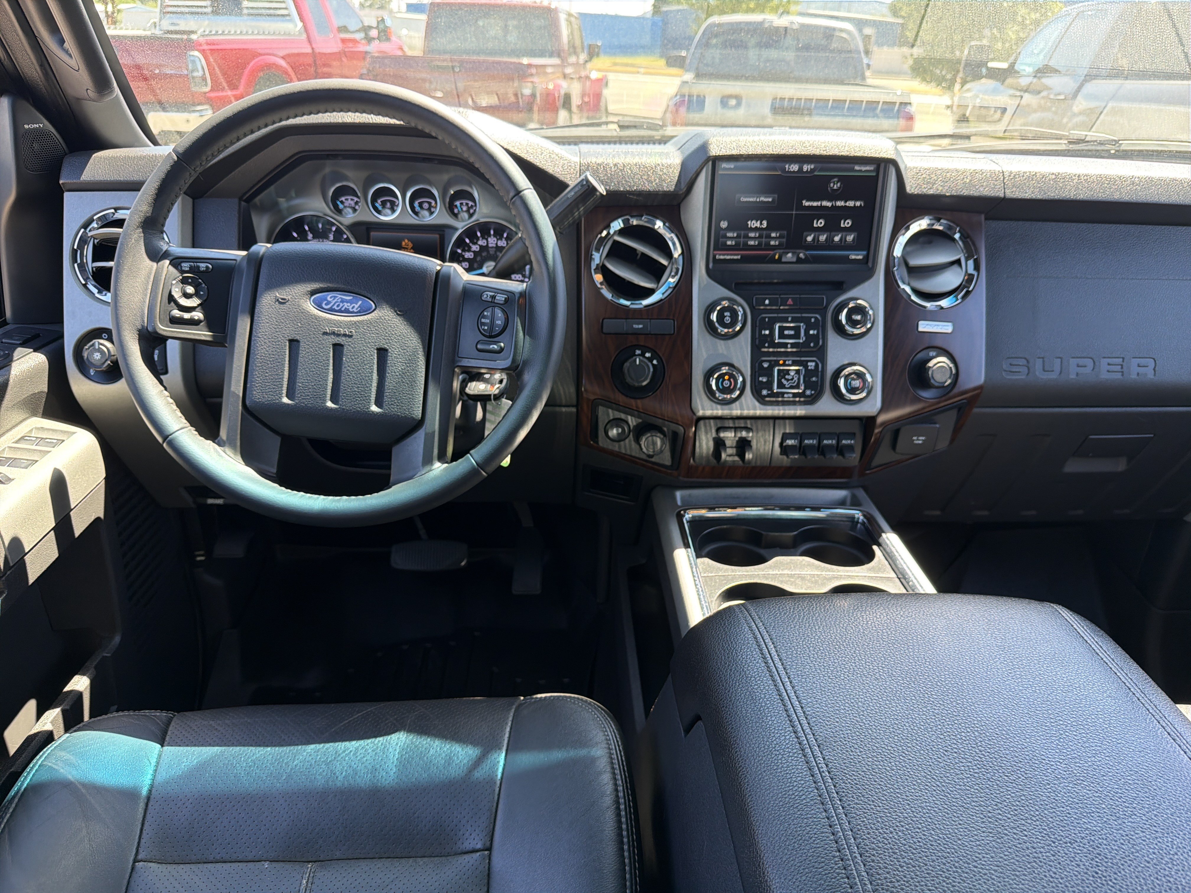 Used 2016 Ford F350 Lariat w/ Lariat Ultimate Package AWD/4WD image 12