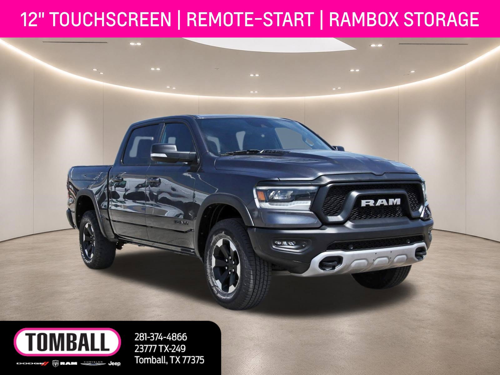 Used 2022 RAM 1500 Rebel w/ Rebel Level B Equipment Group AWD/4WD image 1