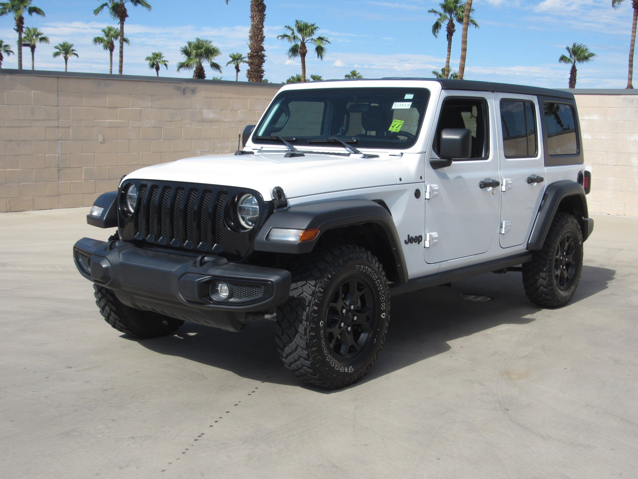 Used 2022 Jeep Wrangler Unlimited Sport image 1