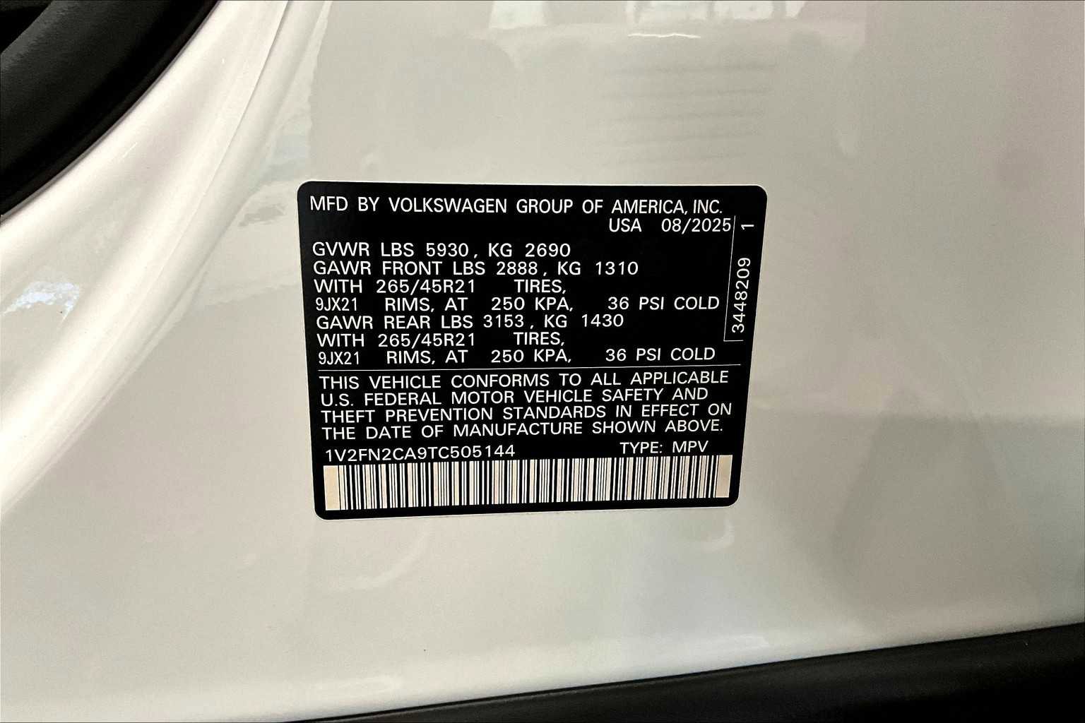 New 2026 Volkswagen Atlas SEL Premium R-Line image 34