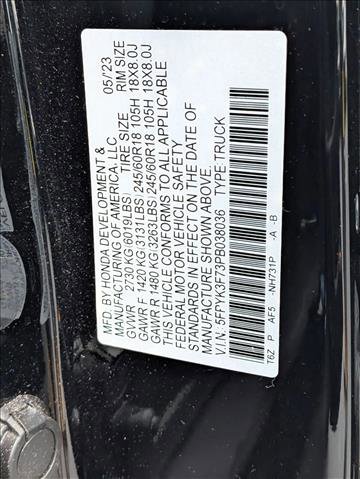 Used 2023 Honda Ridgeline RTL-E image 21