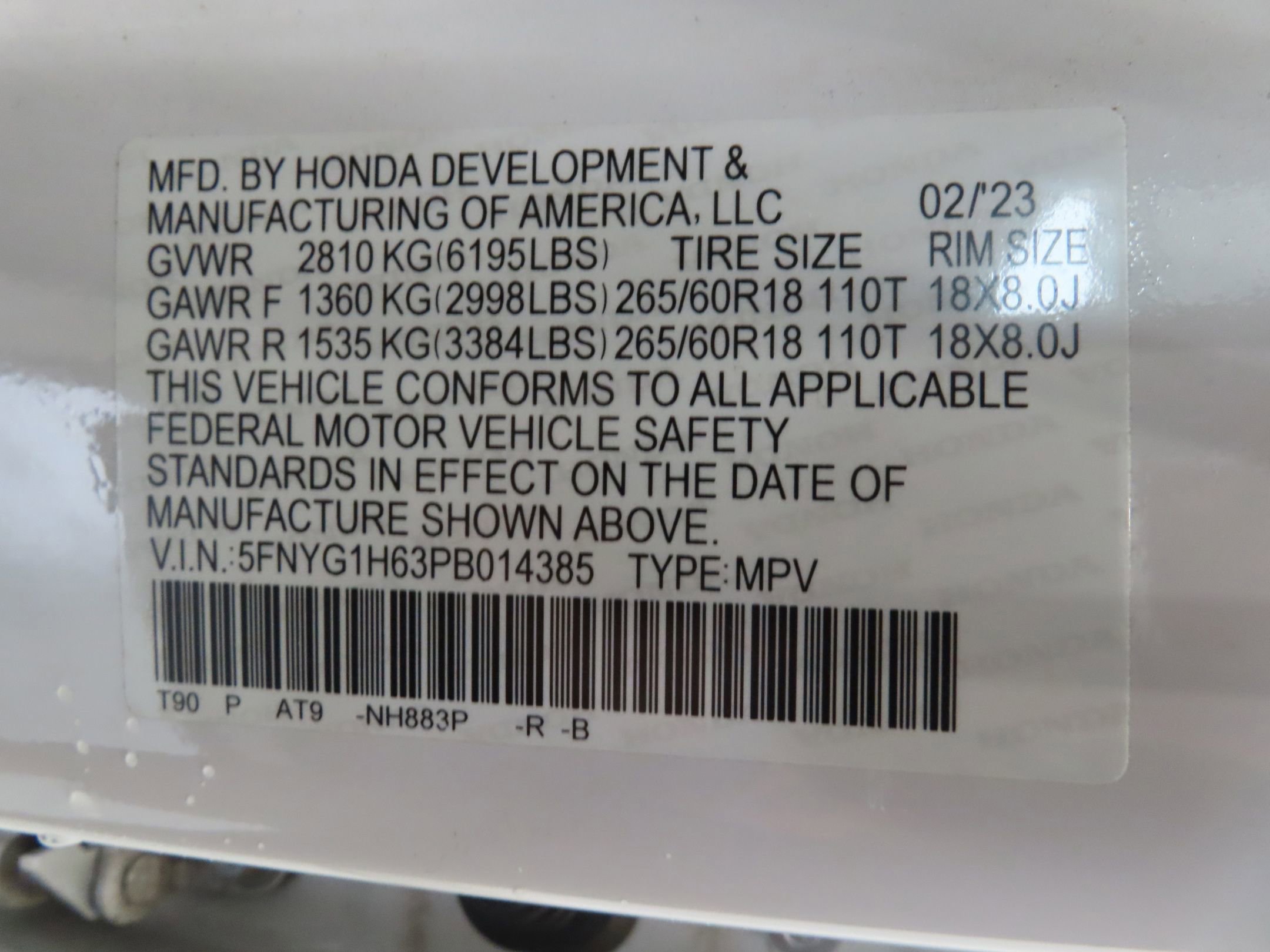Used 2023 Honda Pilot TrailSport image 30