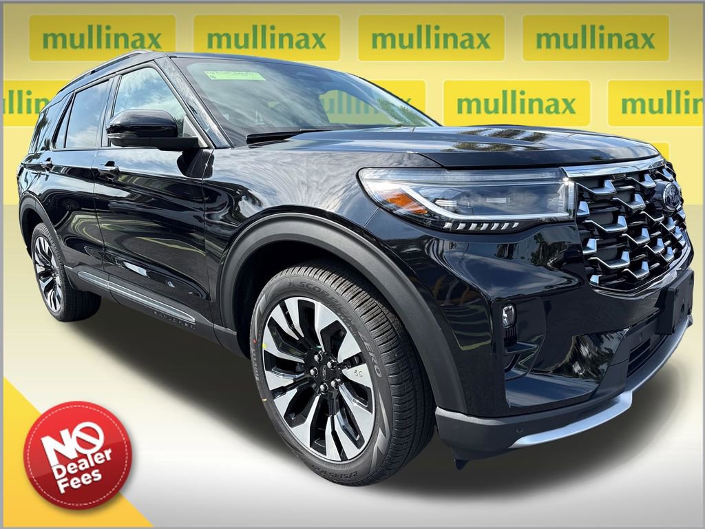 New 2026 Ford Explorer Platinum