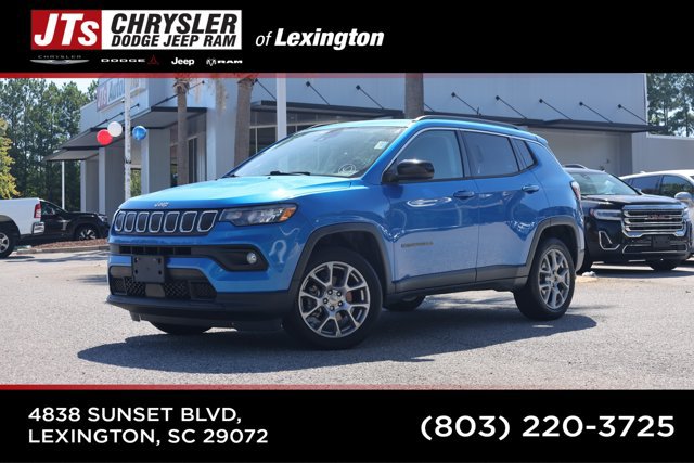 Used 2022 Jeep Compass Latitude w/ Sun and Sound Group AWD/4WD image 1