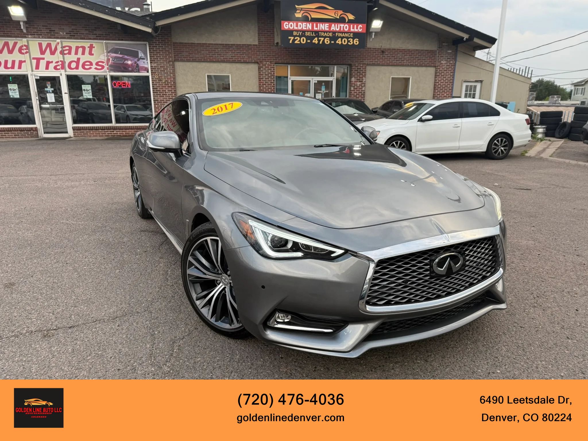 Used 2017 INFINITI Q60 3.0t w/ Premium Plus Package 3.0T