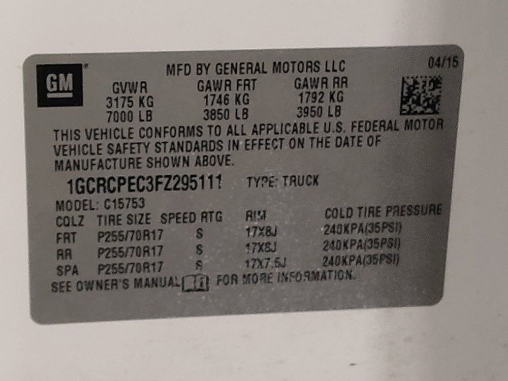 Used 2015 Chevrolet Silverado 1500 W/T image 33