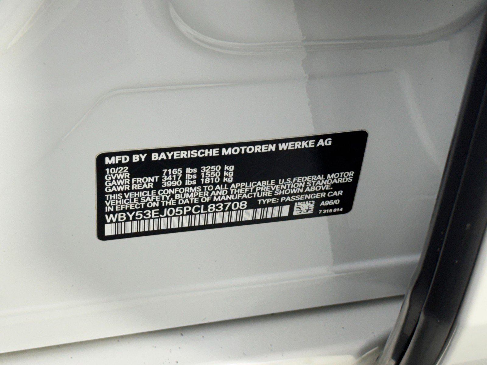 Used 2023 BMW i7 xDrive60 w/ Executive Package 2 image 57