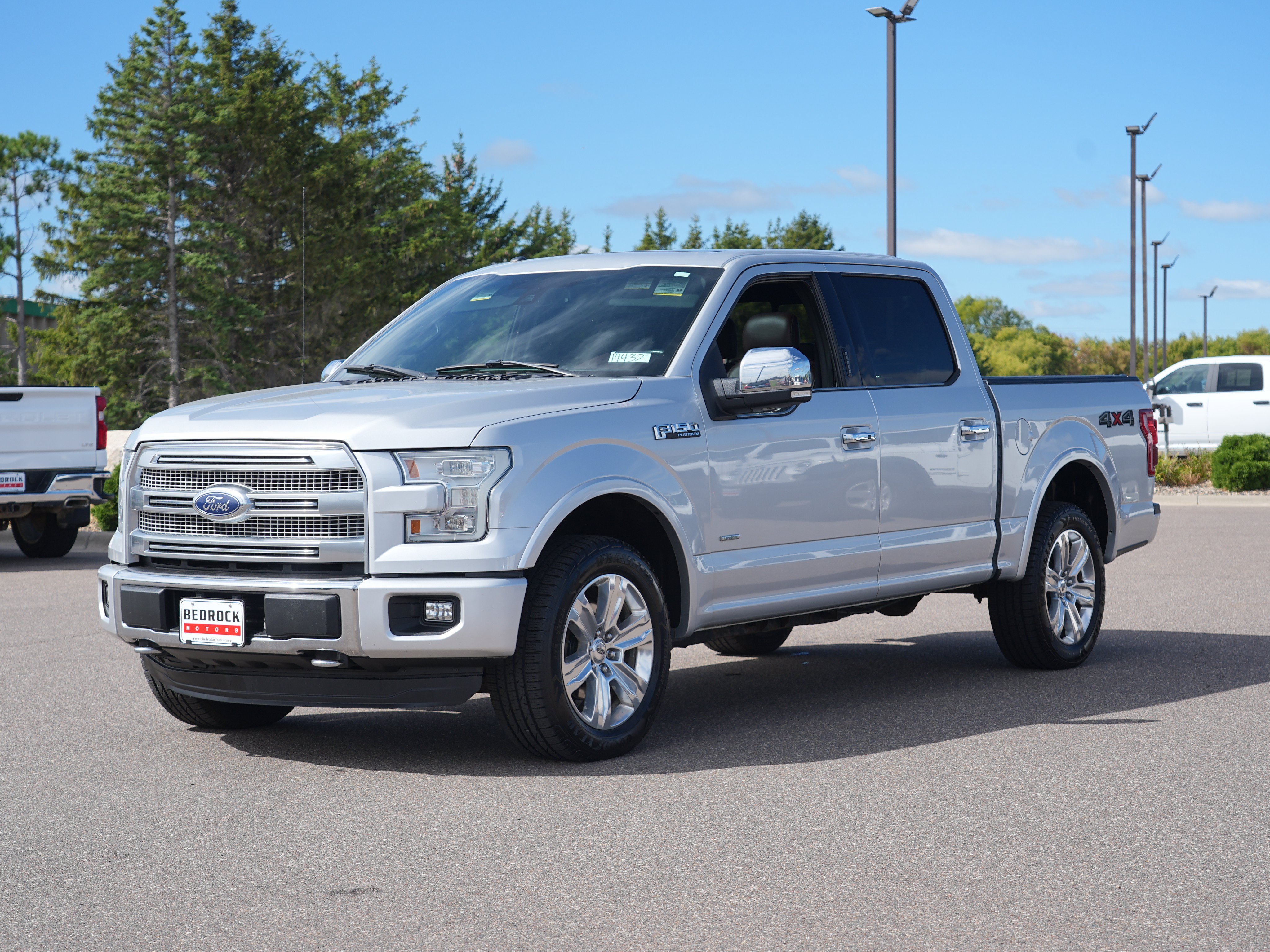 Used 2015 Ford F150 Platinum w/ Max Trailer Tow Package AWD/4WD image 7