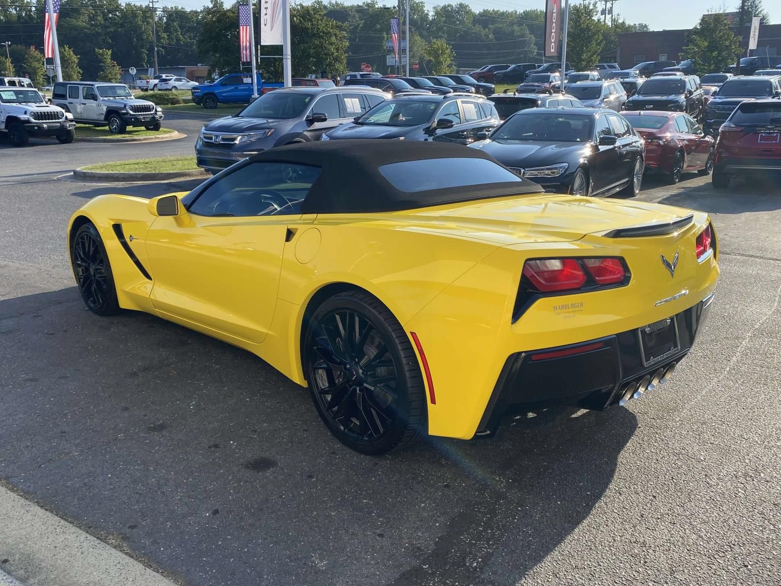 Used 2019 Chevrolet Corvette Stingray Convertible w/ 3LT Preferred Equipment Group RWD image 8