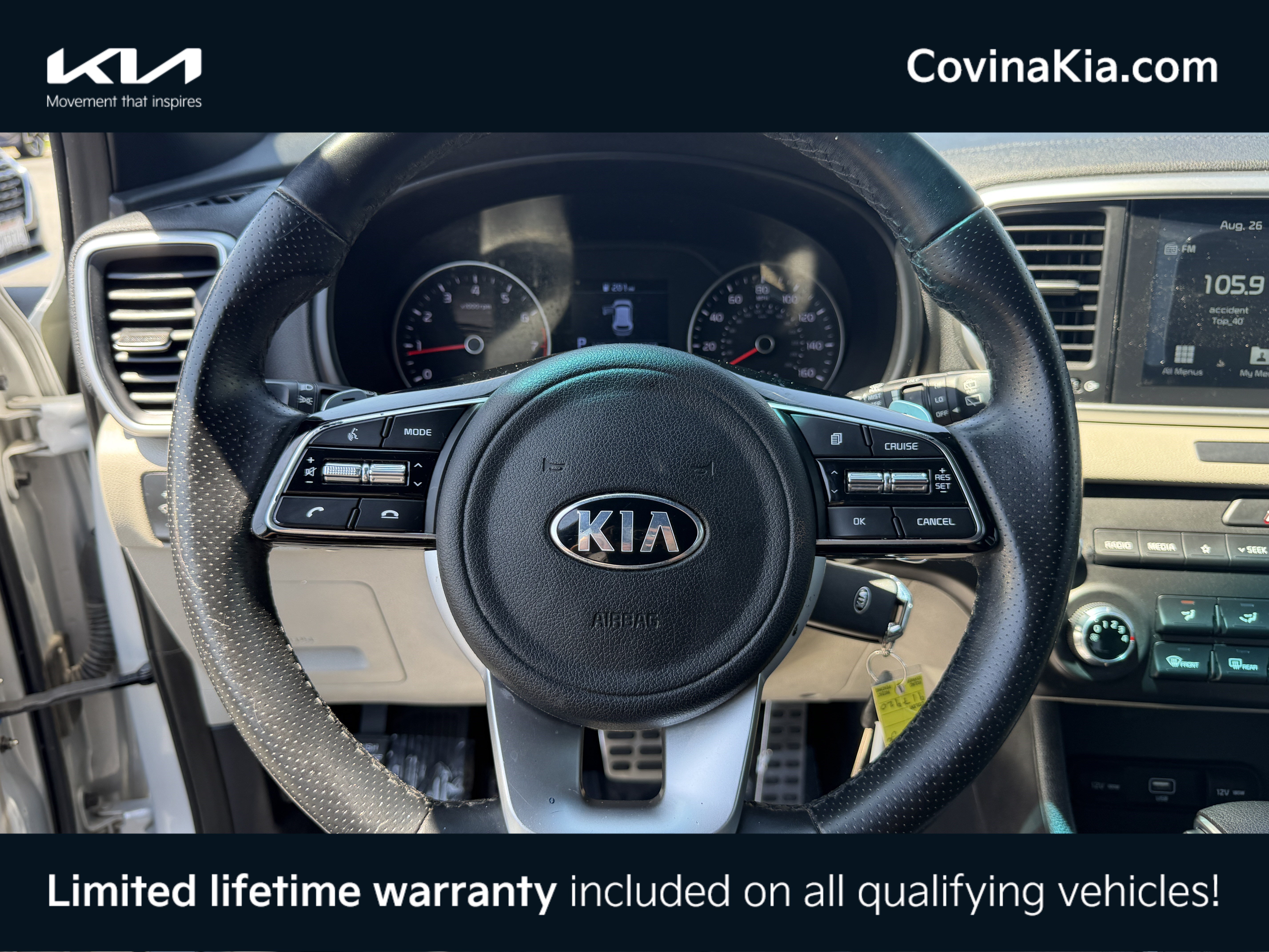 Certified 2021 Kia Sportage S FWD image 19