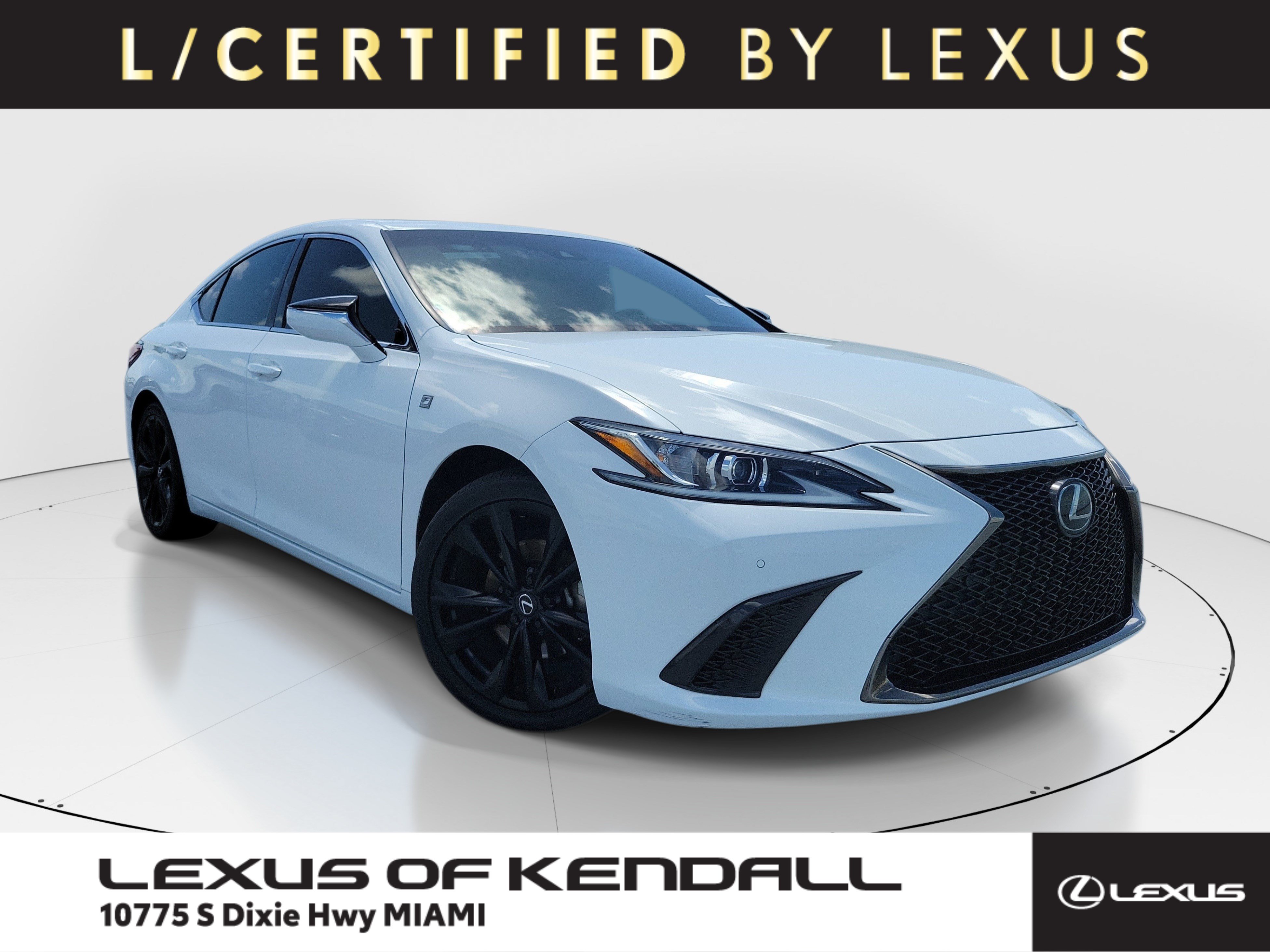 Certified 2023 Lexus ES 350 F Sport w/ Accessory Package (Z1) FWD image 1