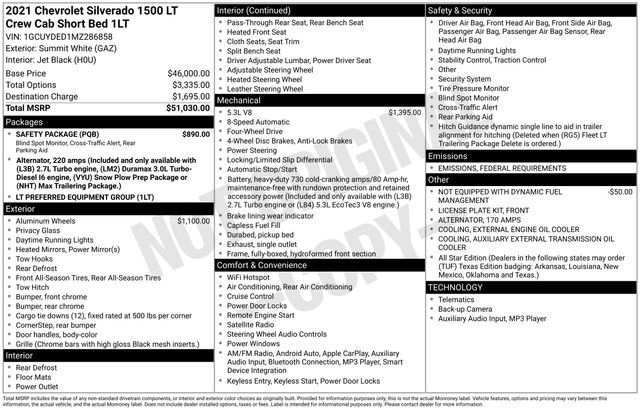 Used 2021 Chevrolet Silverado 1500 LT w/ Safety Package video 2