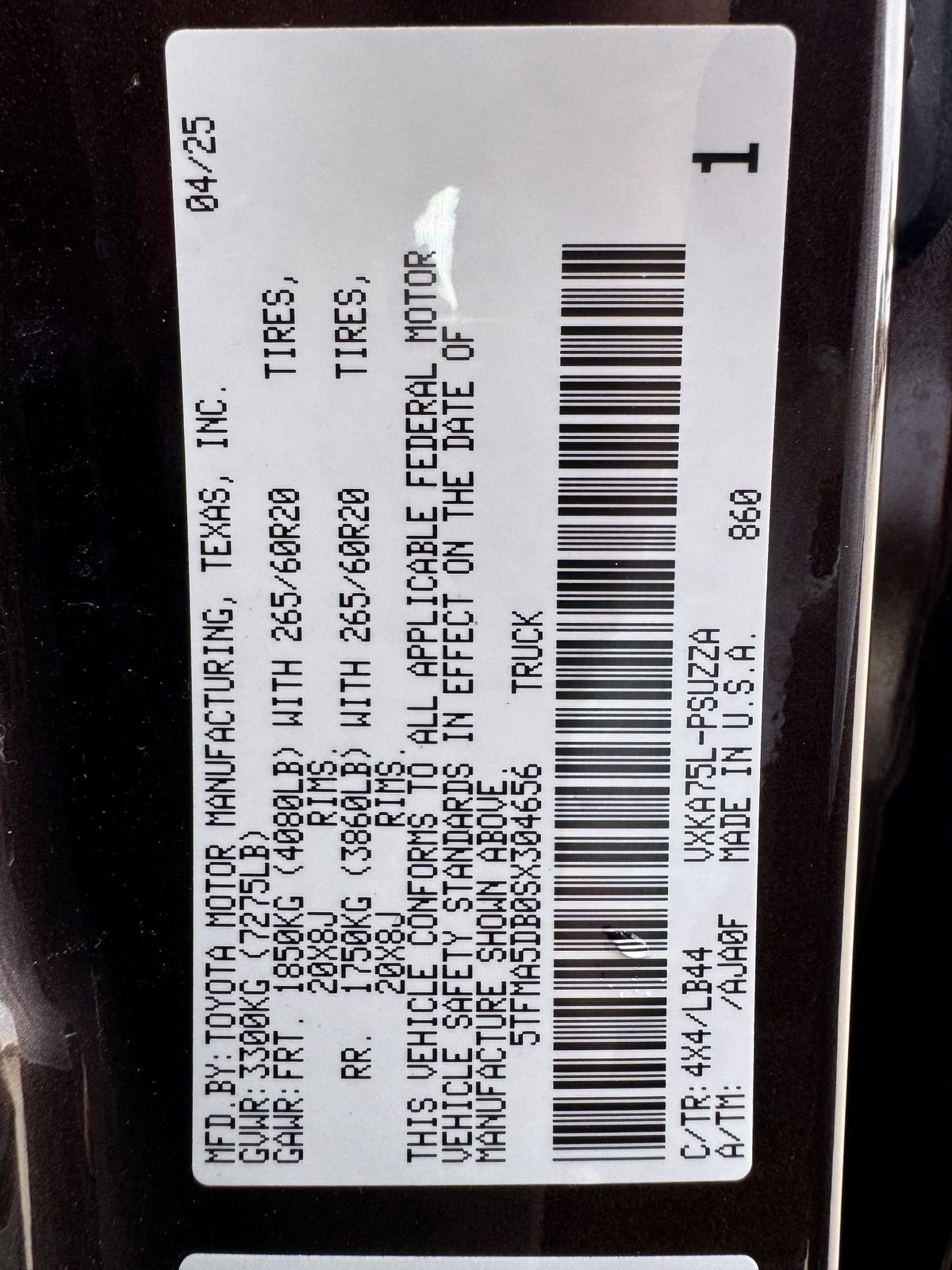 Used 2025 Toyota Tundra 1794 Edition image 34