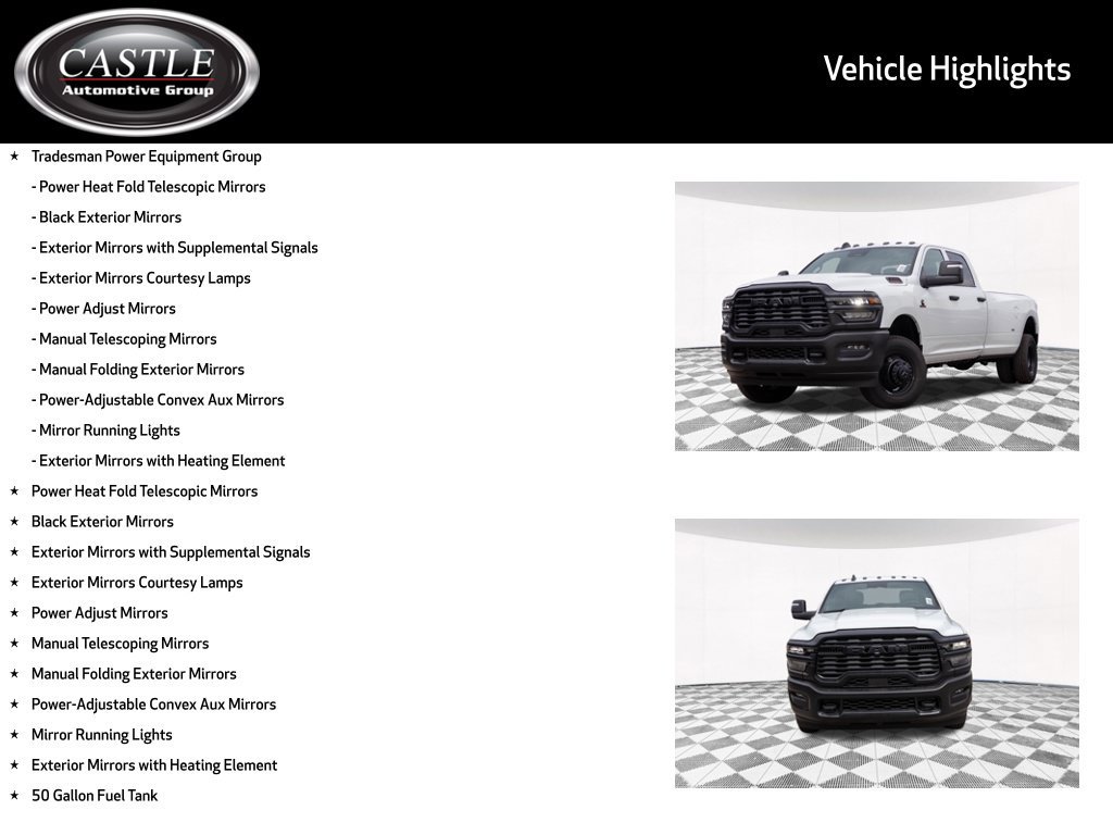 New 2027 RAM 3500 Tradesman AWD/4WD image 3