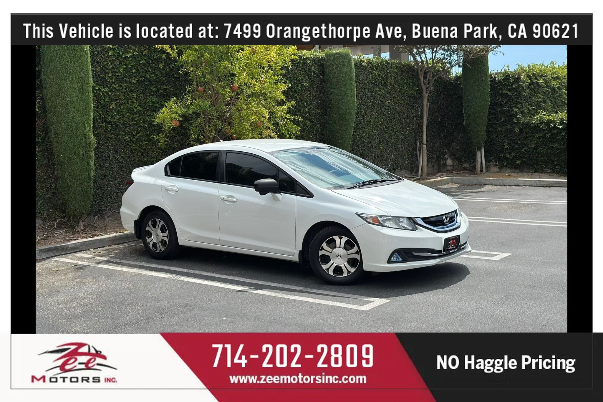 Used 2015 Honda Civic Hybrid Sedan image 2