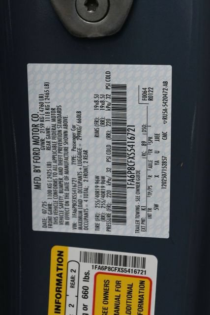 Certified 2025 Ford Mustang GT Premium RWD image 32