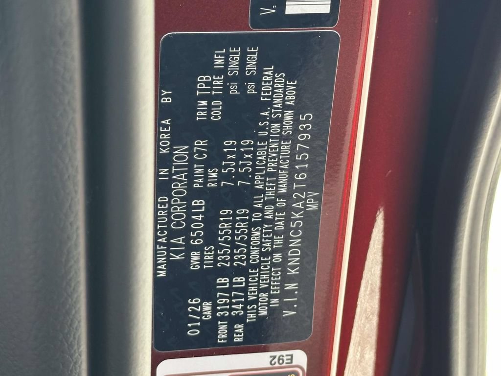 Used 2026 Kia Carnival EX FWD image 25