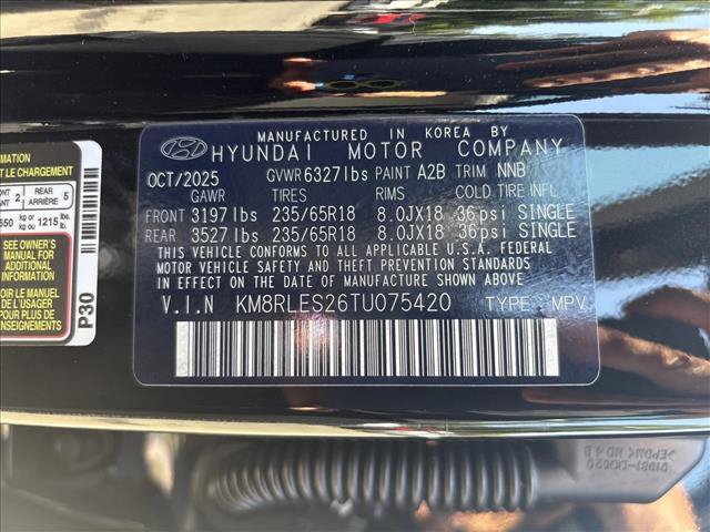 Used 2026 Hyundai Palisade SEL AWD/4WD image 27