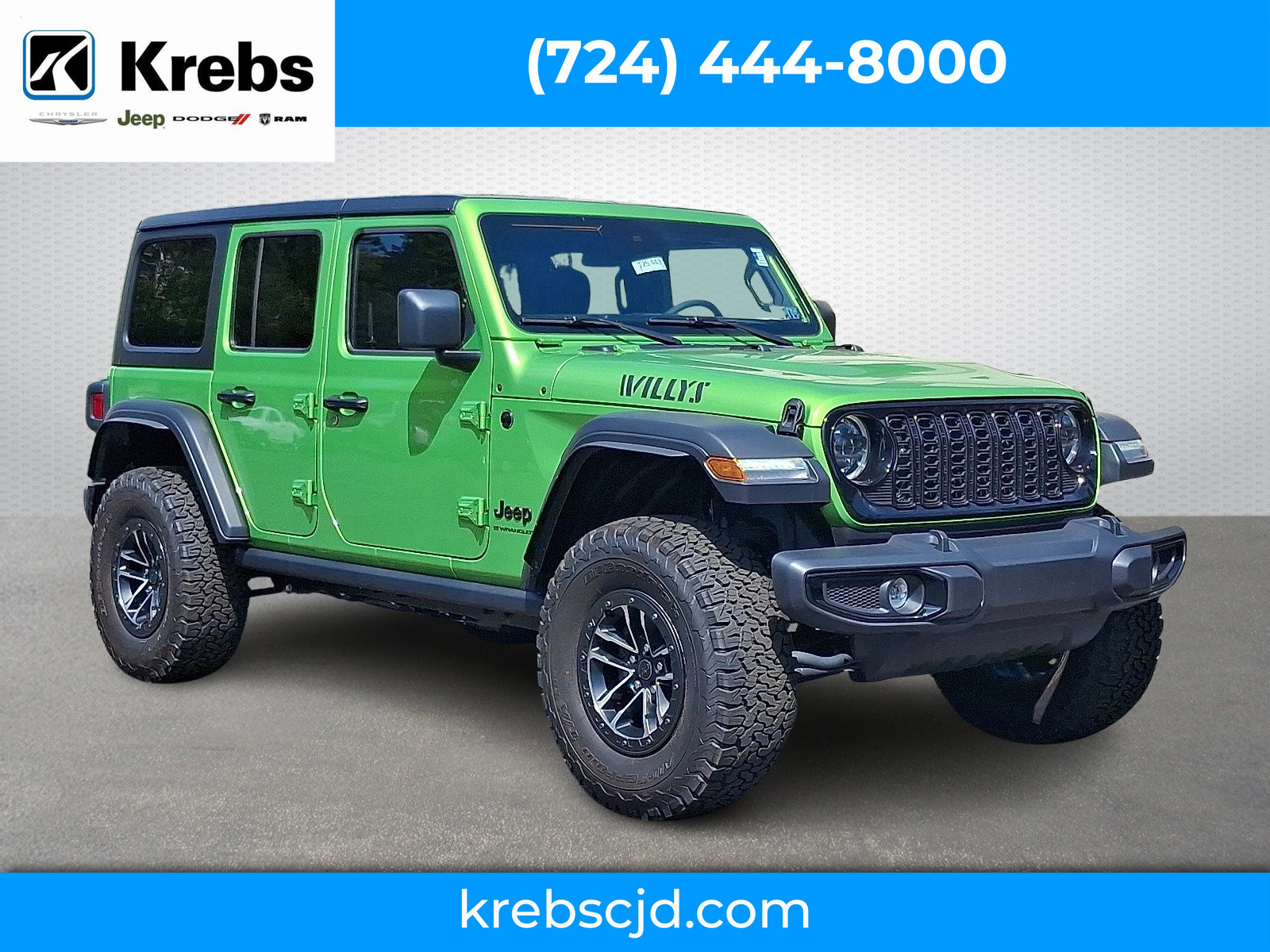 New 2025 Jeep Wrangler Unlimited Sport image 1