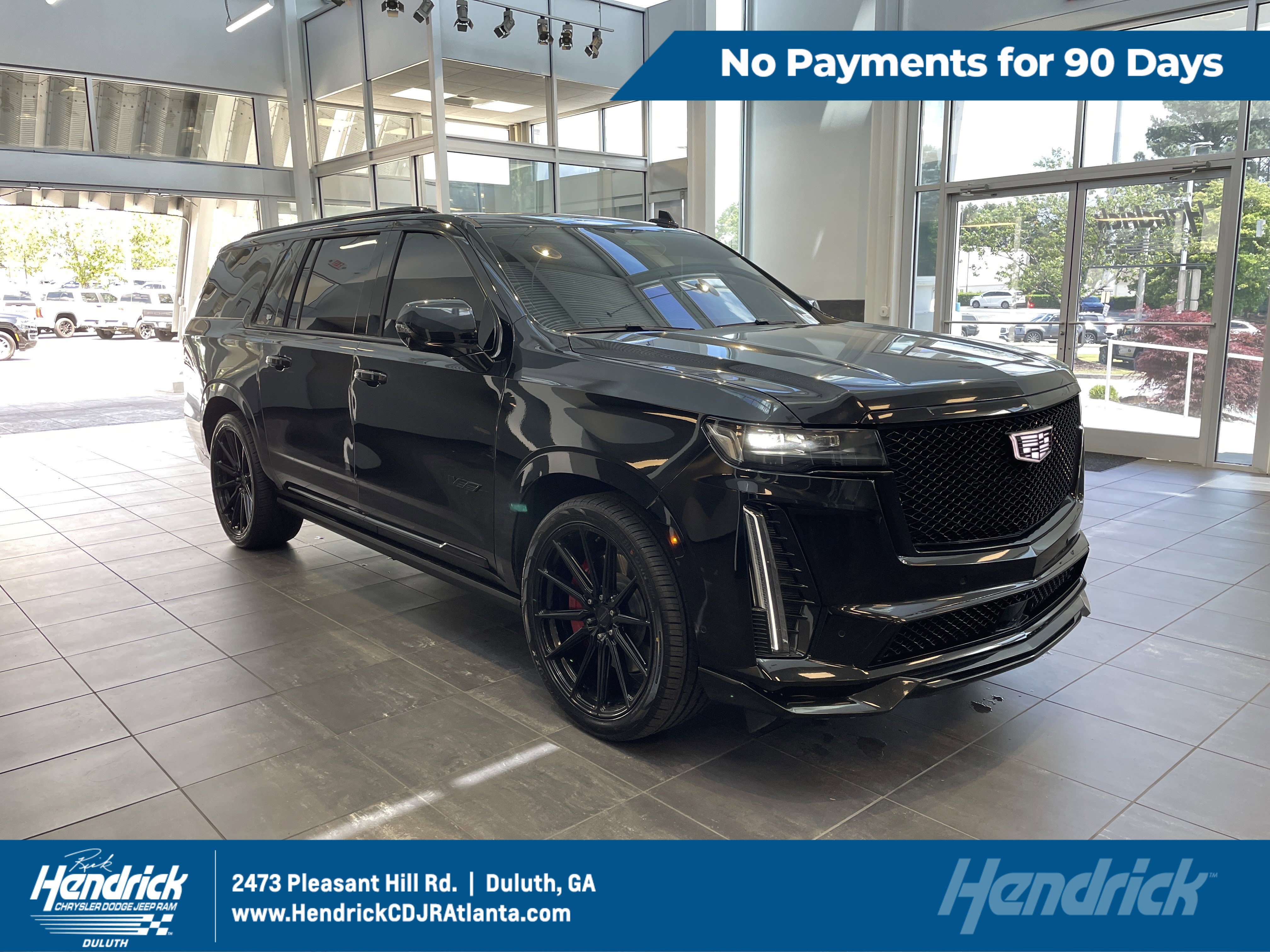 Used 2024 Cadillac Escalade ESV V w/ Heavy-Duty Trailer Package