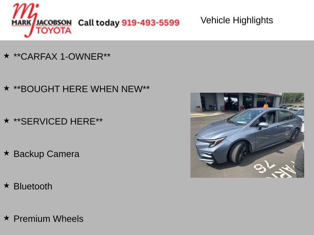 Used 2023 Toyota Corolla SE FWD image 6