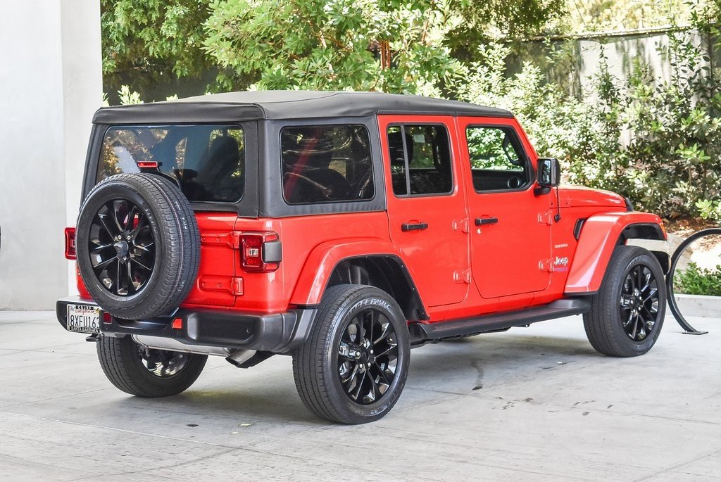 Used 2021 Jeep Wrangler Unlimited Sahara 4xe w/ Safety Group image 6