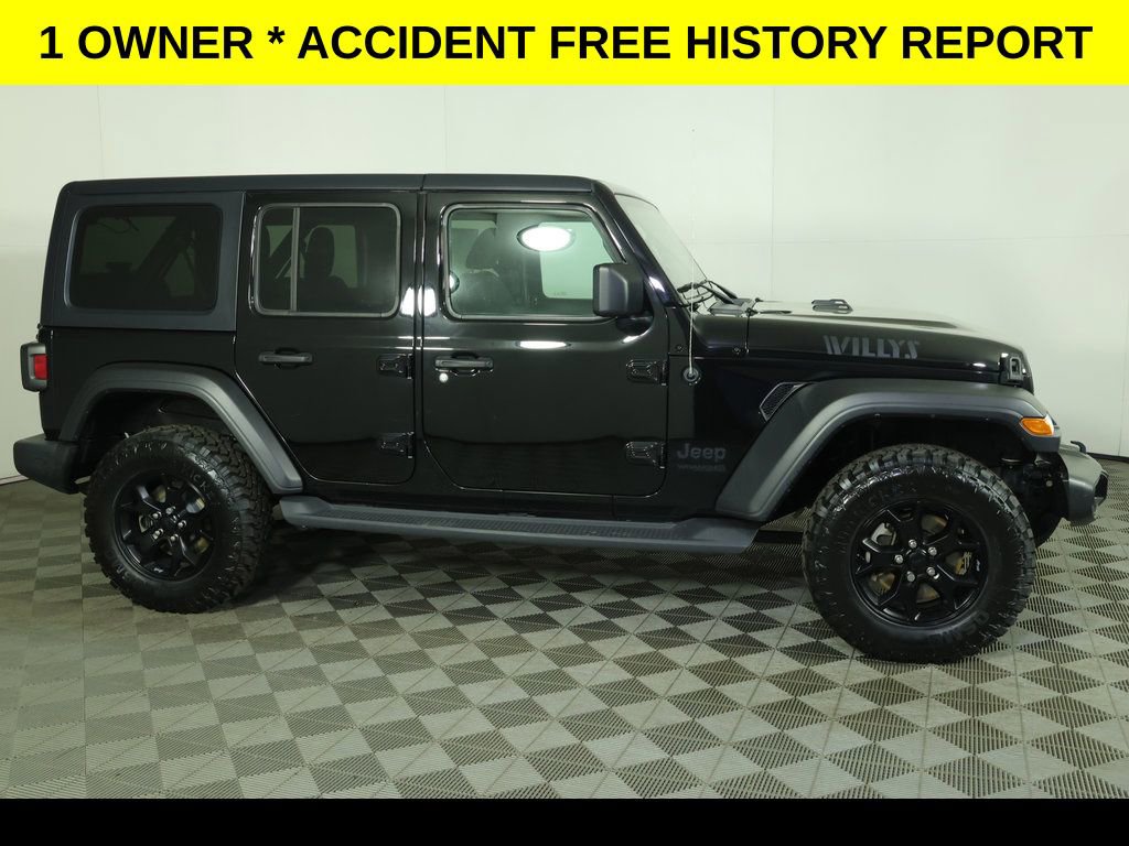 Used 2021 Jeep Wrangler Unlimited Sport AWD/4WD image 2