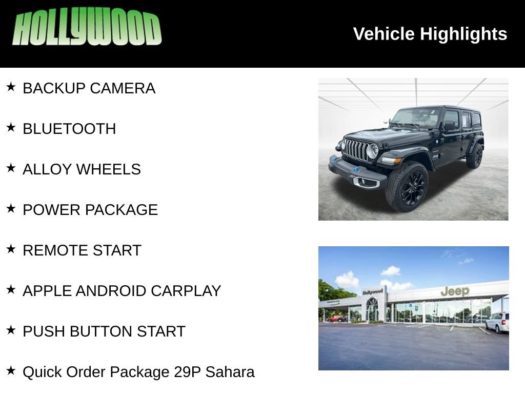 Used 2024 Jeep Wrangler Unlimited Sahara AWD/4WD image 3
