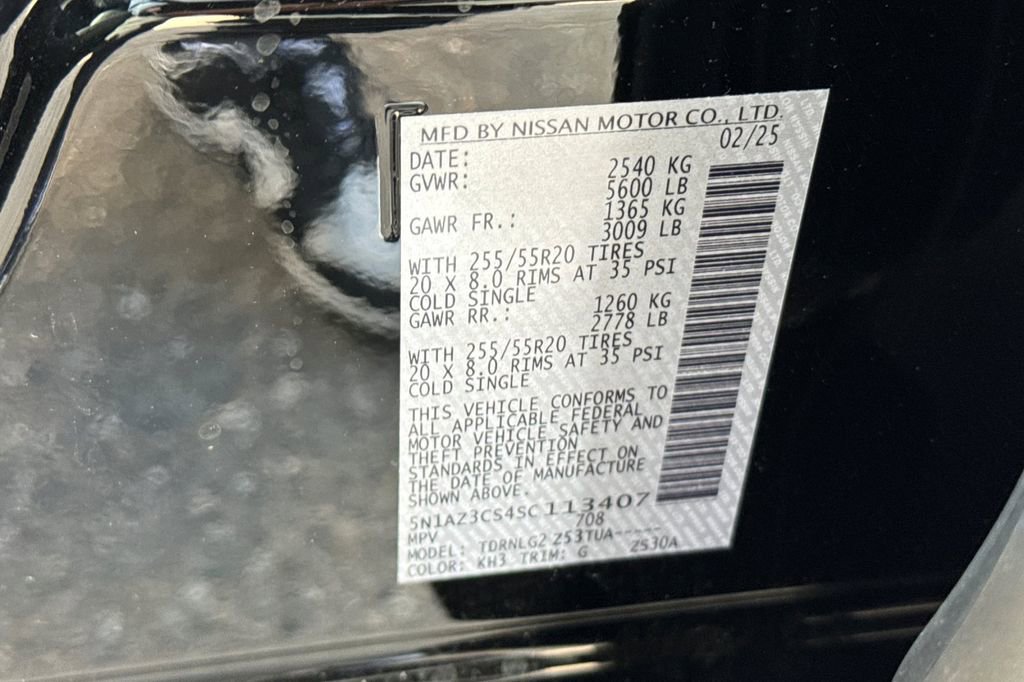 New 2025 Nissan Murano SL w/ Cargo Package image 24