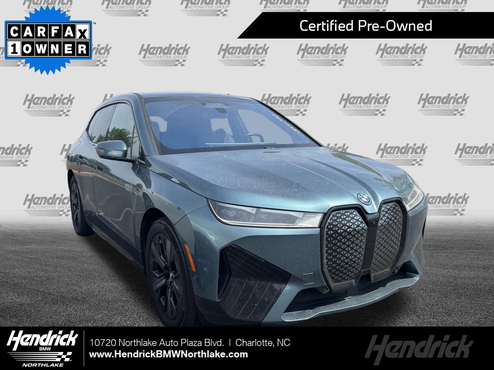 Certified 2023 BMW iX xDrive50 w/ Premium Package AWD/4WD image 1