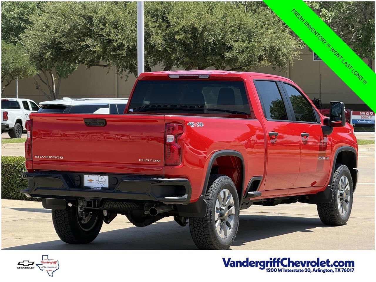 New 2026 Chevrolet Silverado 2500 Custom w/ Custom Value Package AWD/4WD image 4
