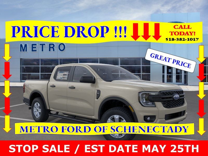 New 2025 Ford Ranger XL w/ Trailer Tow Package AWD/4WD image 1