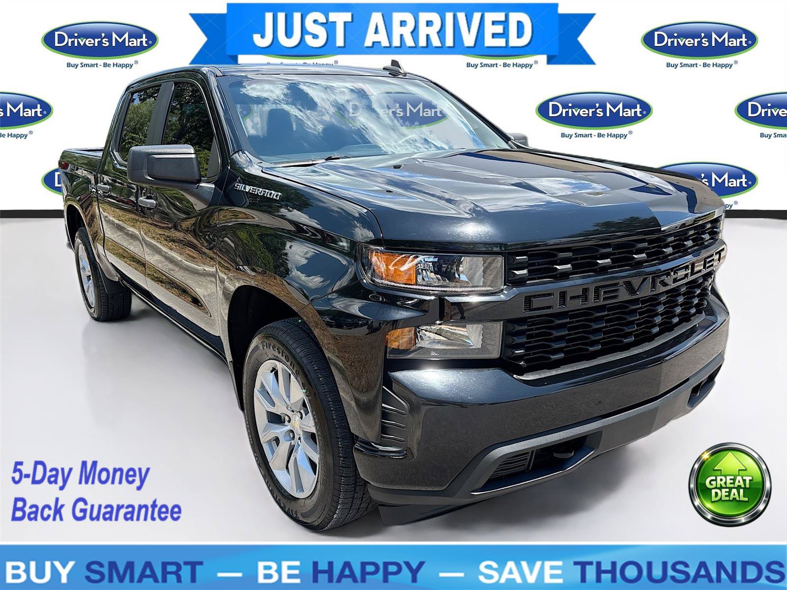 Used 2021 Chevrolet Silverado 1500 Custom AWD/4WD image 1
