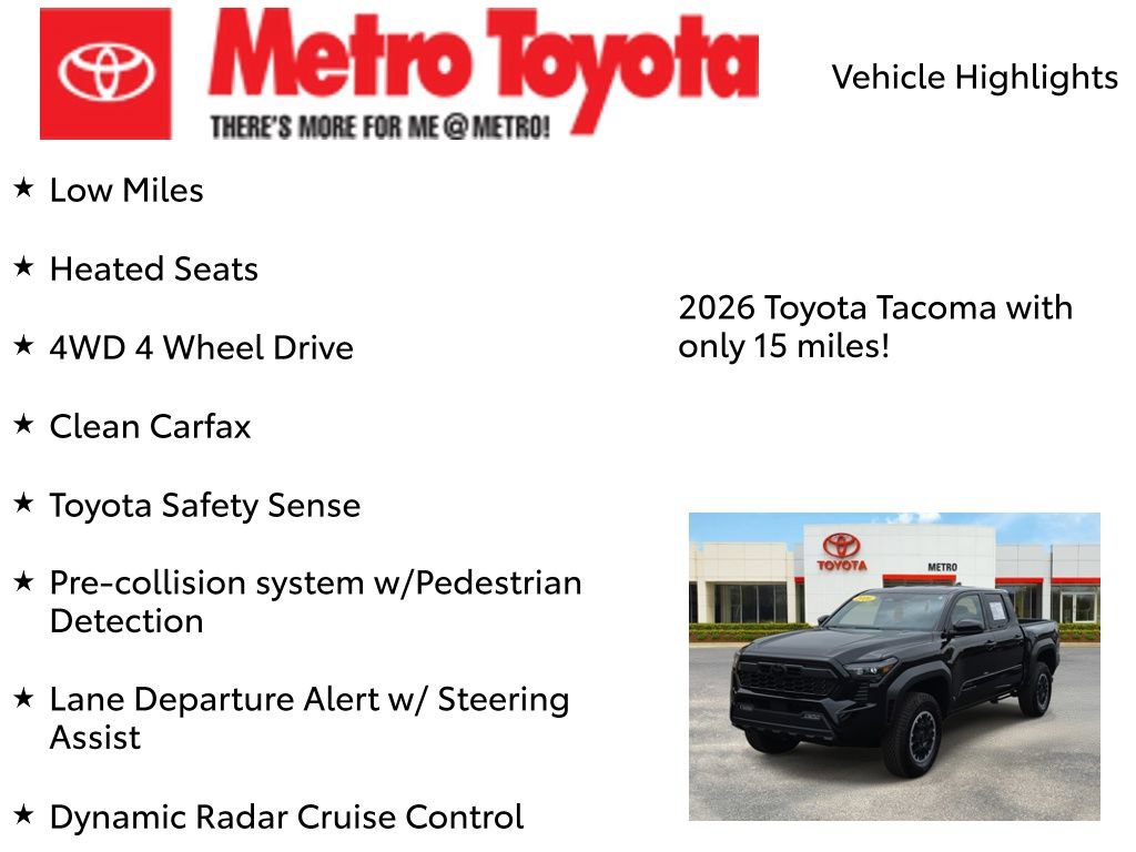 Used 2026 Toyota Tacoma TRD Off-Road AWD/4WD image 8
