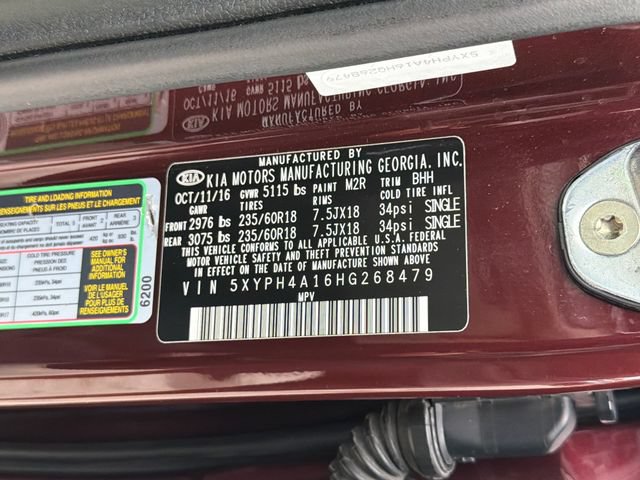 Used 2017 Kia Sorento EX w/ EX Premium Package FWD image 30