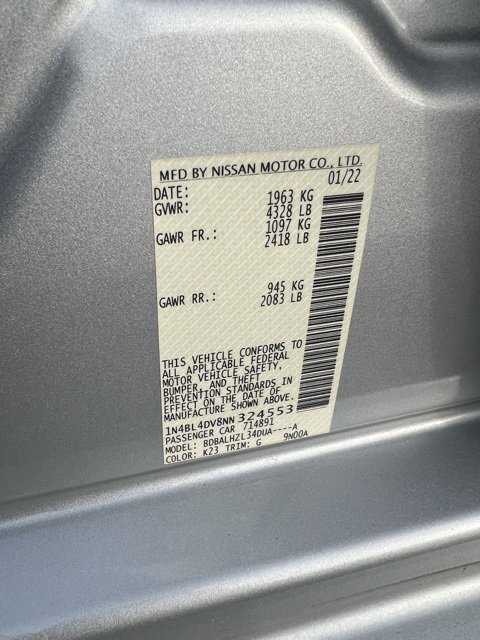 Used 2022 Nissan Altima 2.5 SV image 16