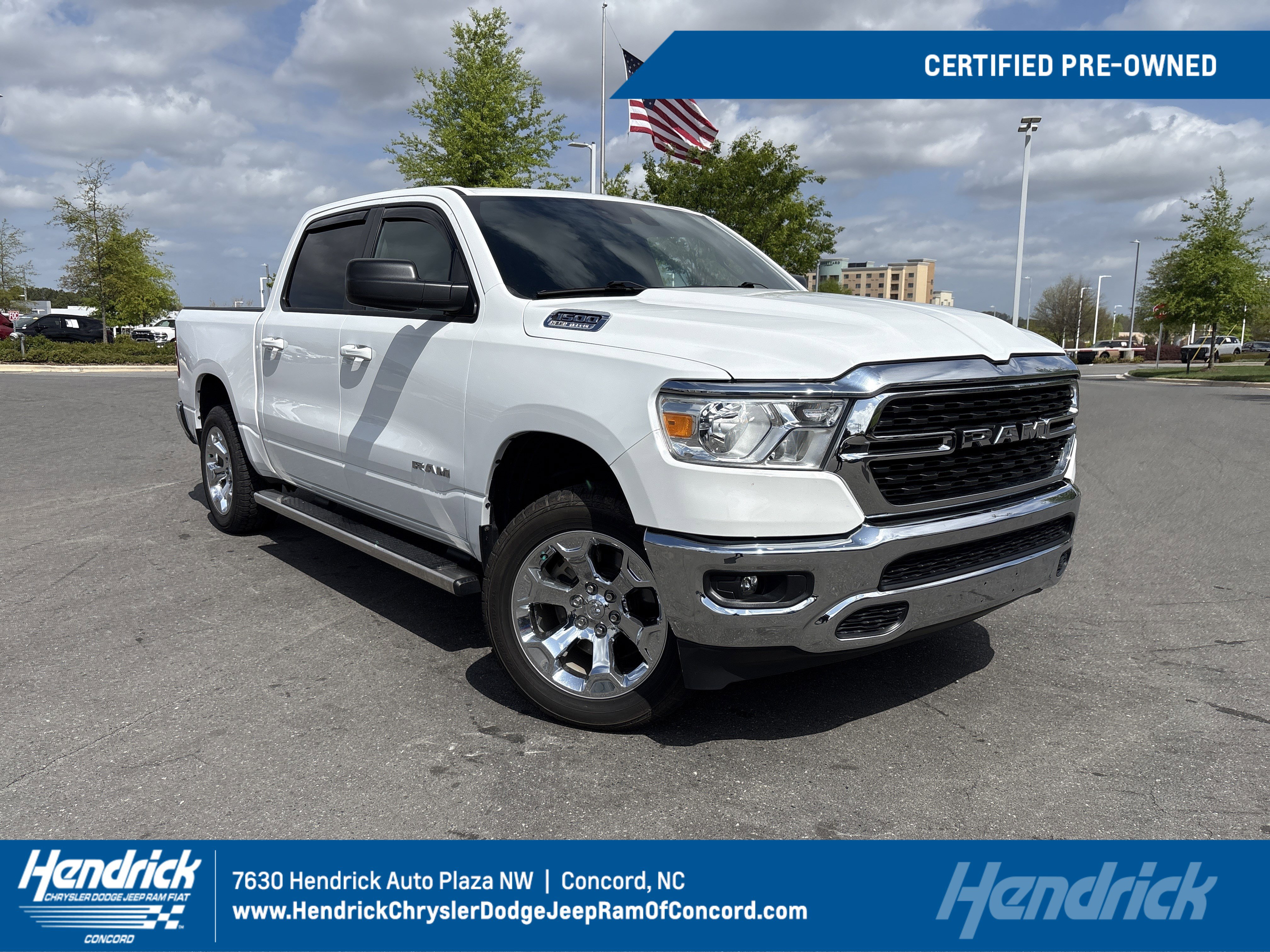 Used 2022 RAM 1500 Big Horn w/ Level 1 Safety Group AWD/4WD image 1