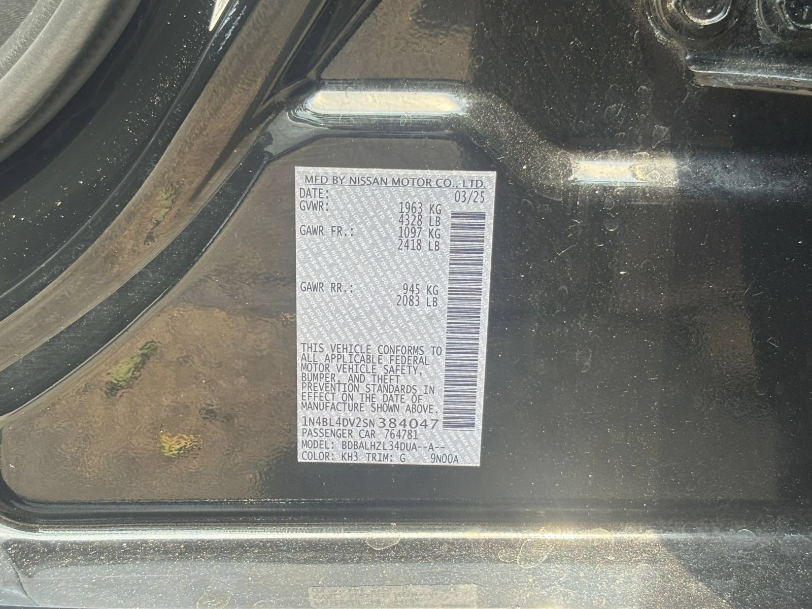 Used 2025 Nissan Altima 2.5 SV FWD image 27