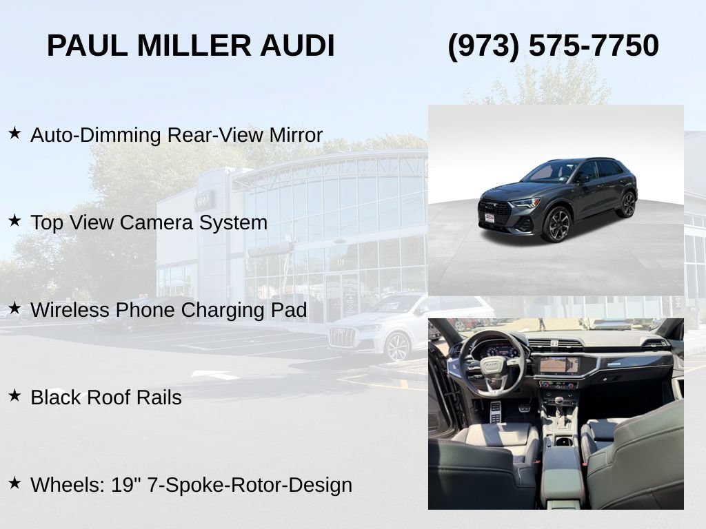 Used 2025 Audi Q3 2.0T Premium Plus w/ Premium Plus Package AWD/4WD image 37