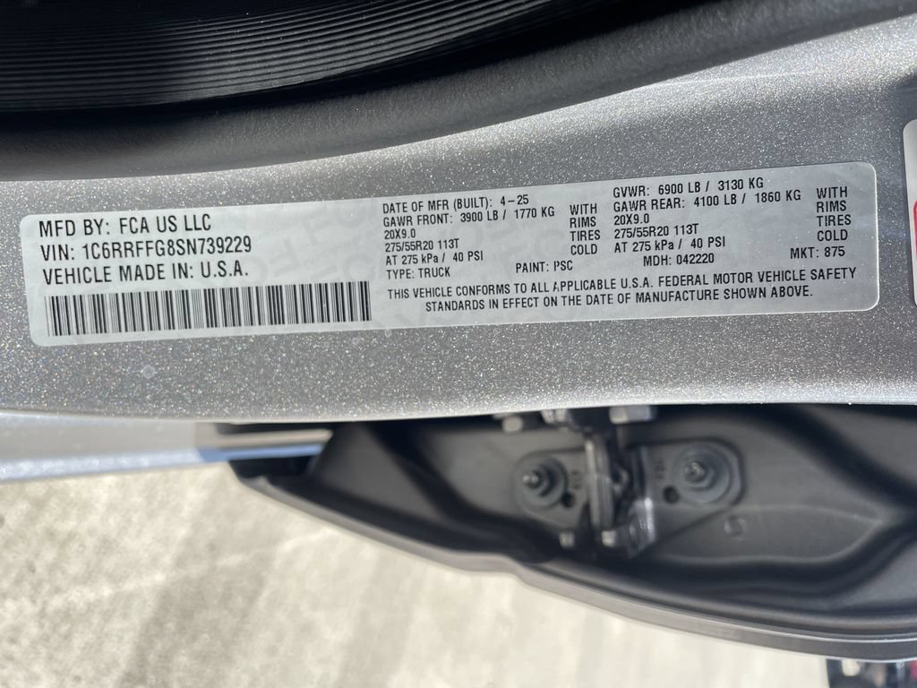 New 2025 RAM 1500 Lone Star AWD/4WD image 27