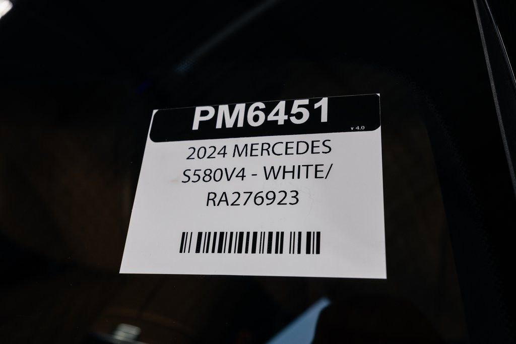 Used 2024 Mercedes-Benz S 580 4MATIC Sedan image 42