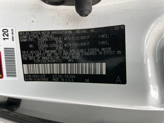 Used 2019 Toyota Sienna XLE FWD image 27