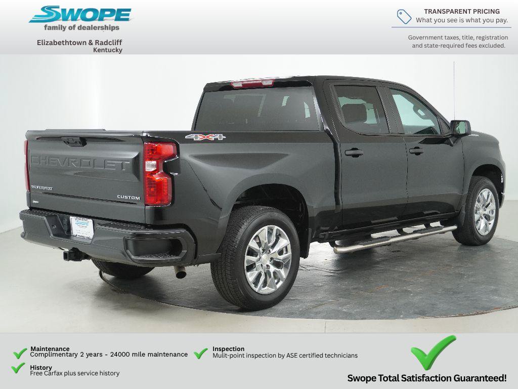 Used 2024 Chevrolet Silverado 1500 Custom AWD/4WD image 4