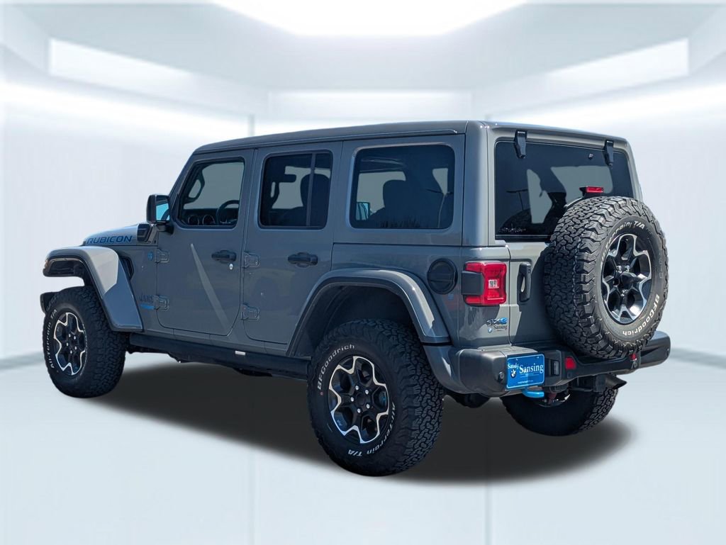 Used 2021 Jeep Wrangler Unlimited Rubicon 4xe w/ Steel Bumper Group image 3