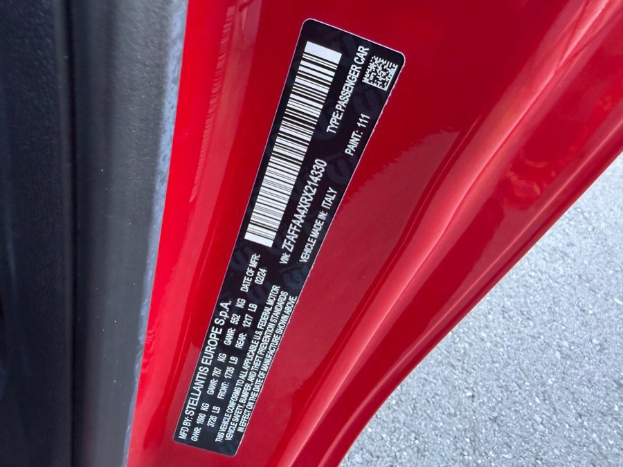 Used 2024 FIAT 500 e (RED) image 55