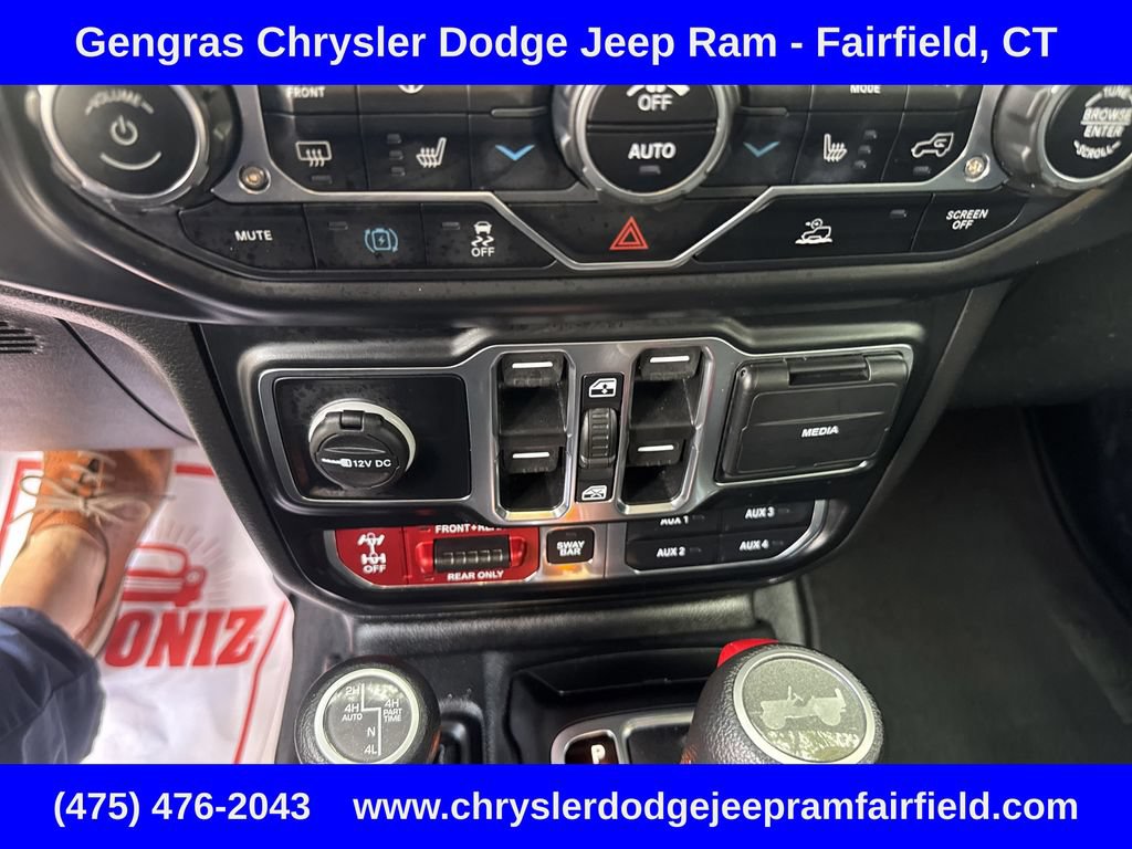 Used 2022 Jeep Wrangler Unlimited Rubicon 4xe w/ Steel Bumper Group AWD/4WD image 37
