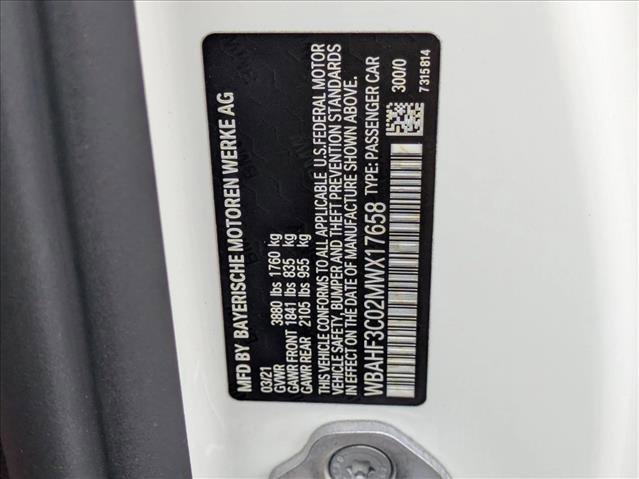 Used 2021 BMW Z4 sDrive30i w/ M Sport Package image 22