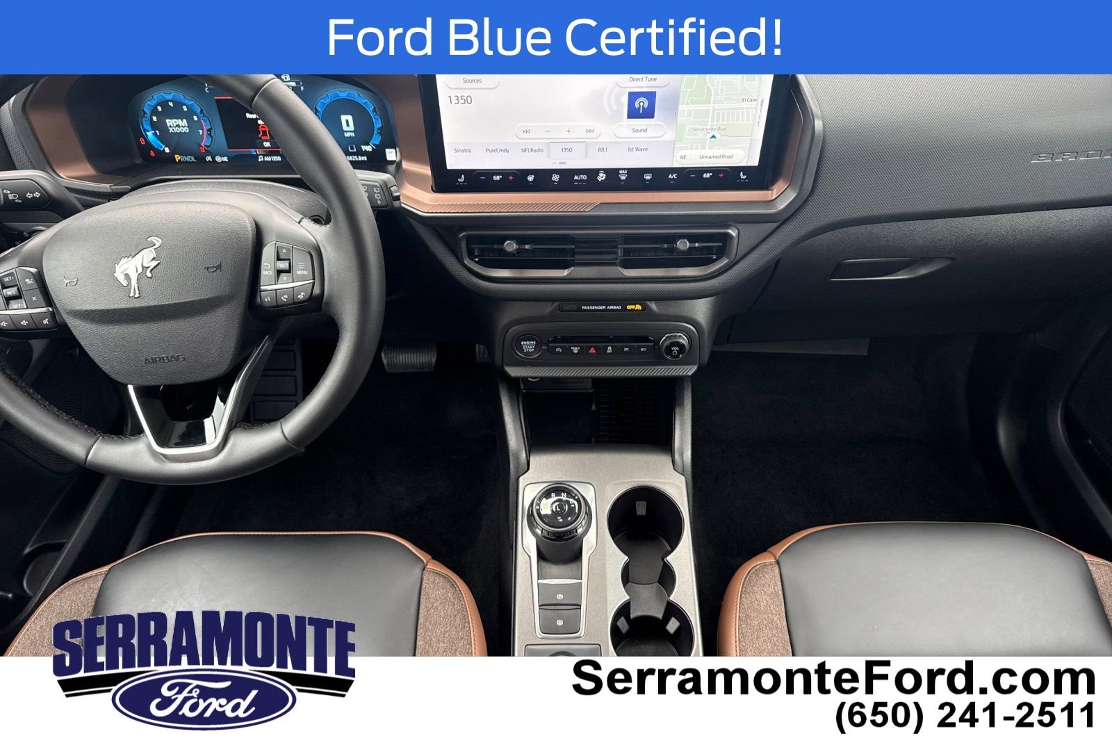 Certified 2025 Ford Bronco Sport Outer Banks w/ Outer Banks Tech Package+ AWD/4WD image 16