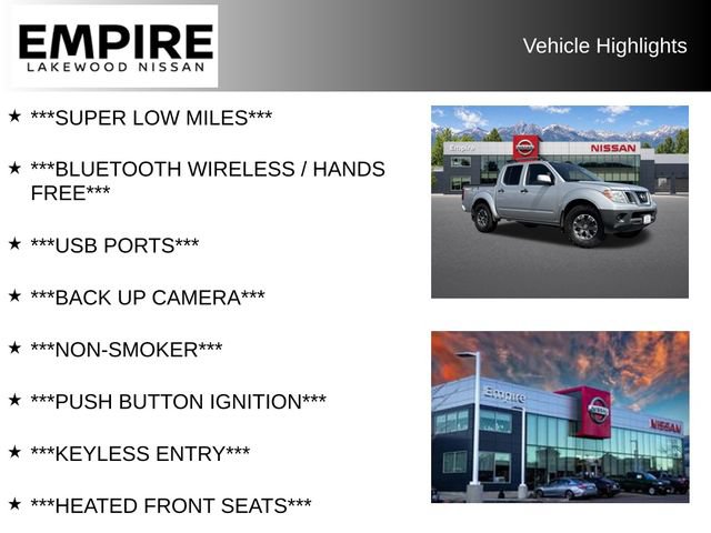 Used 2020 Nissan Frontier PRO-4X w/ Pro-4x Utility Package AWD/4WD image 2