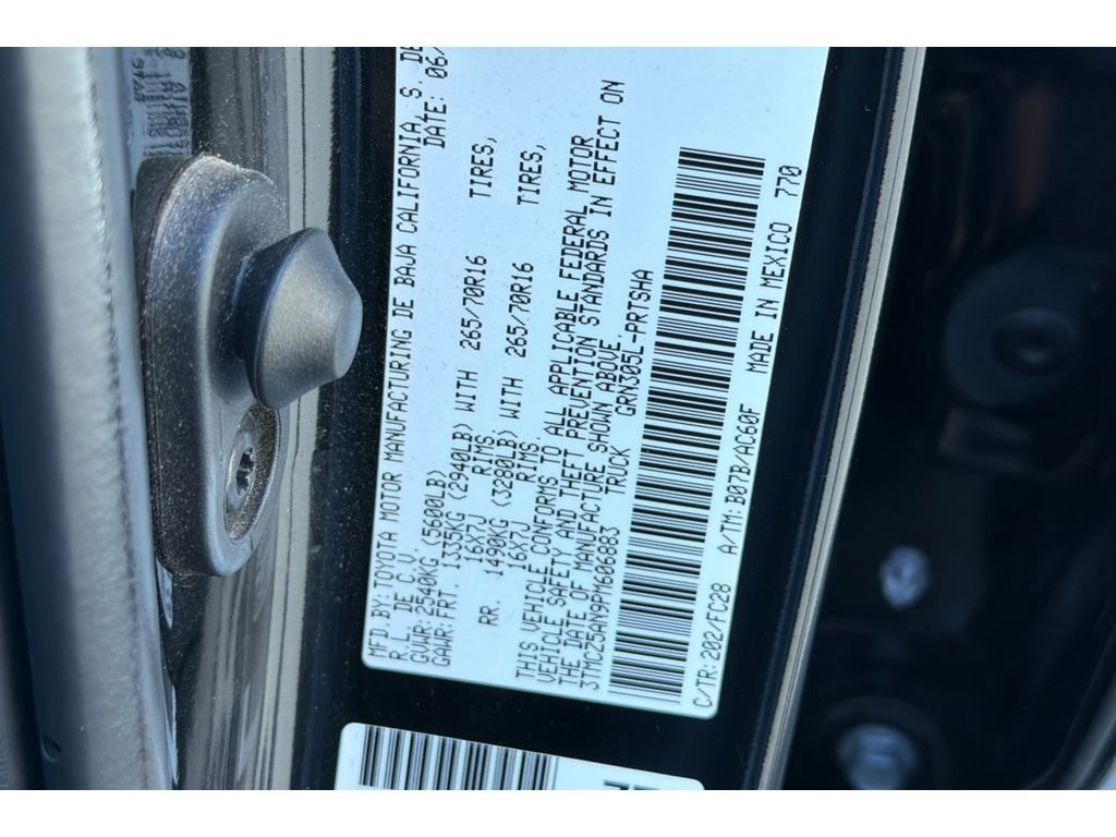 Used 2023 Toyota Tacoma 4x4 Double Cab w/ Trail Edition image 33